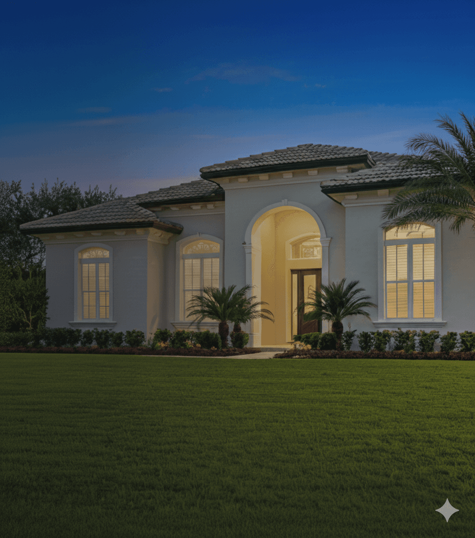 Luxurious Southwest Florida home exterior